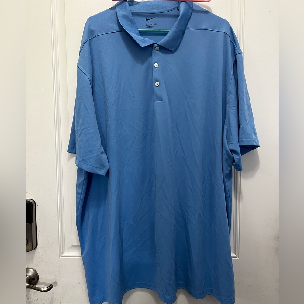 NWOT Mens Nike Golf Polo - Valor Blue